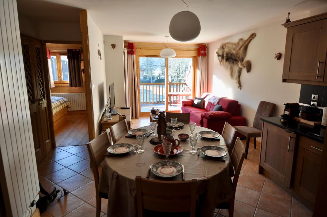 Residence Les Chardons Argentes Samoens Bagian luar foto